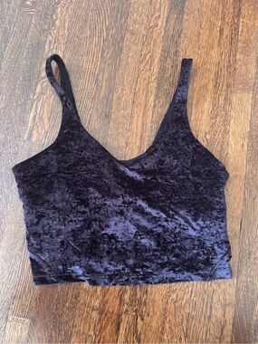 lululemon athletica Velvet Tank Crop Top size 8